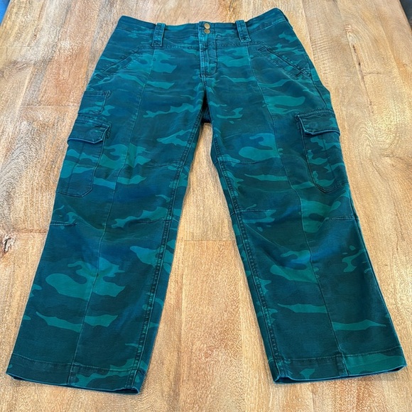 Anthropologie Austin Camo Cargo Pants Size 29 - Picture 2 of 16